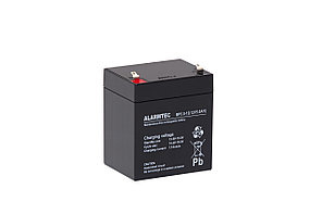 Батарея аккумуляторная Alarmtec BP5-12, T1, 12V/5Ah, 101(107)x90x70 HxLxW, 1.8kg, 5 лет