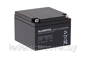 Батарея аккумуляторная Alarmtec BP26-12, 12V/26Ah, 125x166x175 HxLxW, 8kg, 5 лет