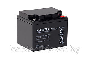 Батарея аккумуляторная Alarmtec BP40-12, 12V/40Ah, 170x197x165 HxLxW, 13.2kg, 5 лет