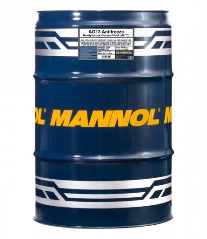 Антифриз MANNOL Antifreeze AG13 -40 зеленый 208л., 98930 - фото 1 - id-p151133391