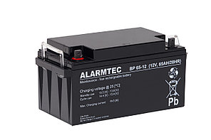 Батарея аккумуляторная Alarmtec BP65-12, 12V/65Ah, 178x348x167 HxLxW, 19.2kg, 5 лет