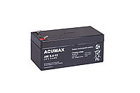 Батарея аккумуляторная Acumax AM3.4-12, T1, 12V/3.4Ah, 67x134x67 HxLxW, 1.35kg, 6-9 лет