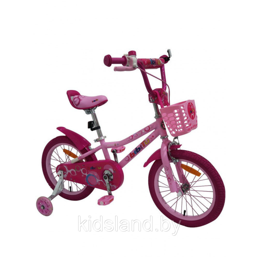 Детский велосипед Bibitu Aero 16" розовый - фото 2 - id-p151137601
