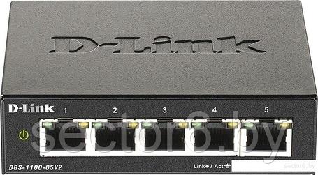 Коммутатор D-Link DGS-1100-05V2/A1A, фото 2