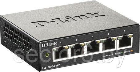 Коммутатор D-Link DGS-1100-05V2/A1A, фото 2