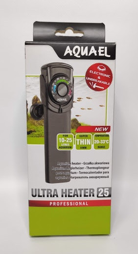 Пластиковый терморегулятор Aquael ULTRA HEATER 25W от 10 - 25л. - фото 1 - id-p55858943