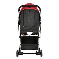 PITUSO коляска детская прогулочная VOYAGE Black/Red - Черный/Красный W890, фото 9
