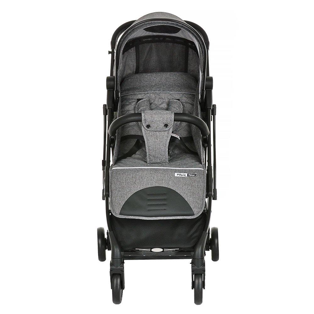 PITUSO коляска детская прогулочная VOYAGE Dark Grey/Темно-серый W890 - фото 6 - id-p151160779