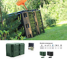 Компостер Module Compogreen 800 л, черный, фото 2