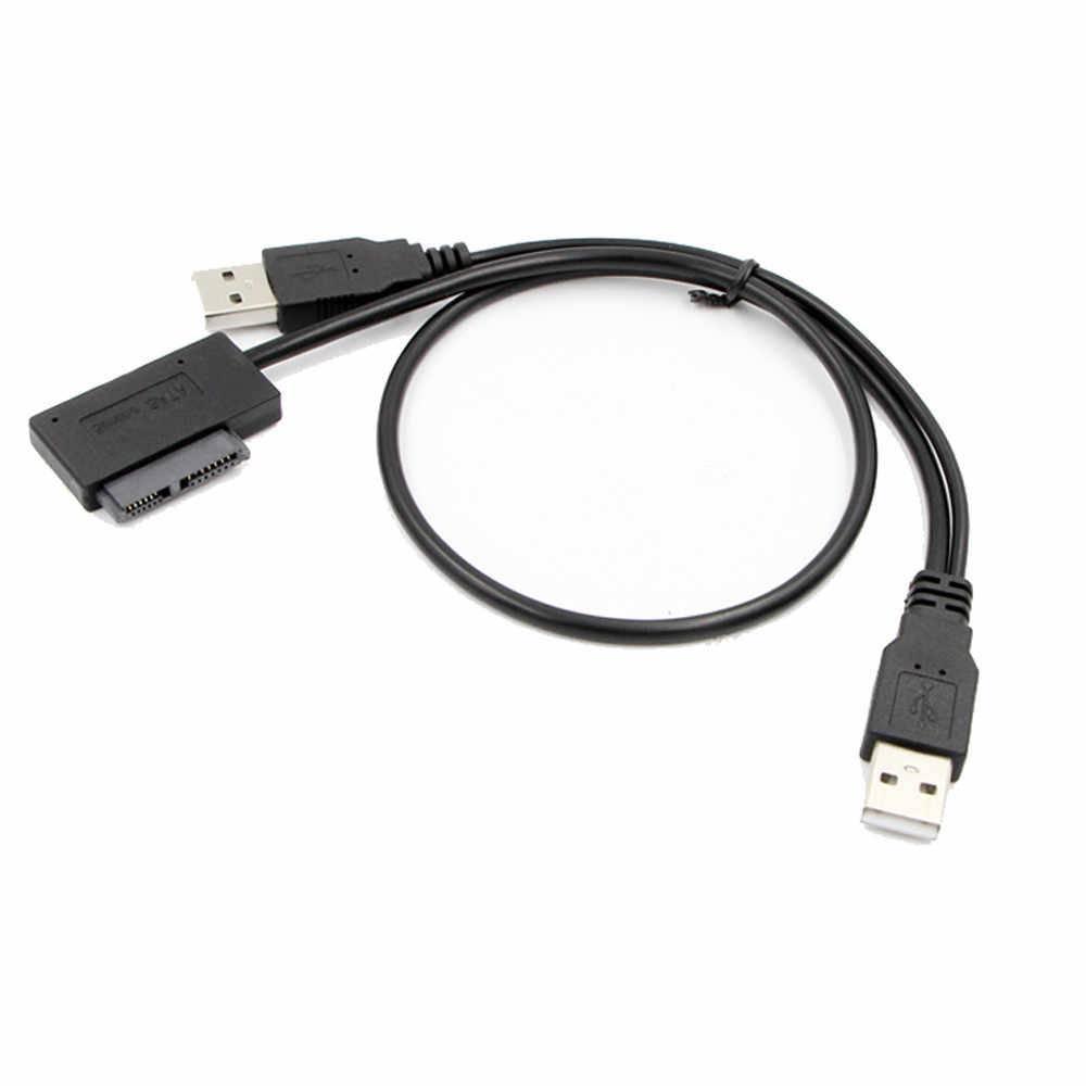 Адаптер - переходник - кабель SATA 6+7 pin - 2x USB2.0 для DVD-привода  ноутбука, черный 555637: продажа, цена в Минске. Кабели для электроники от  "GUTZON.BY онлайн-магазин полезных товаров" - 138002142