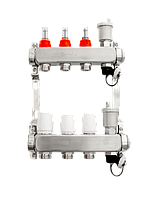 Коллектор для теплого пола ONDO OKGSET 03 A для 3 контуров