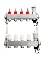 Коллектор для теплого пола ONDO OKGSET 04 A для 4 контуров