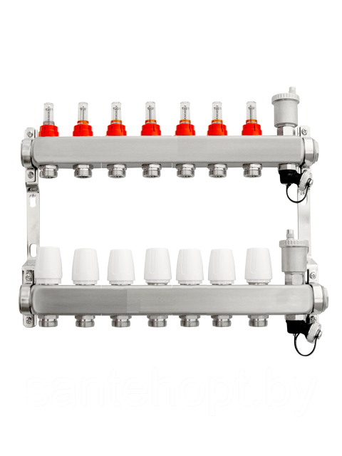 Коллектор для теплого пола ONDO OKGSET 07 A  для 7 контуров