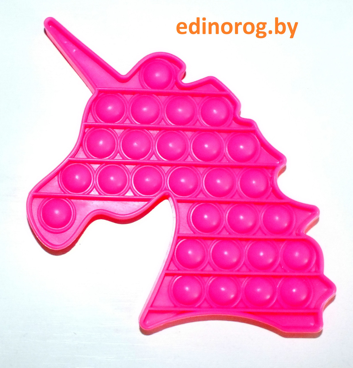 Pop it fidget антистресс Ярко Розовый Единорог