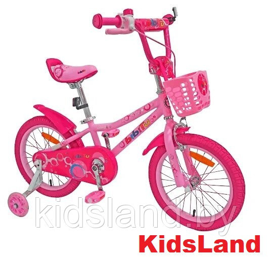 Детский велосипед Bibitu Aero 18" розовый