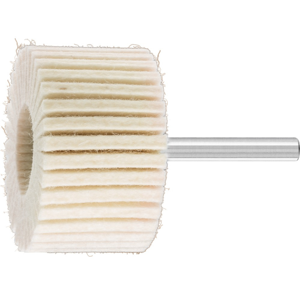 Головка войлочная лепестковая цилиндрическая для полирования (твердая) 50 мм FLS 5030/6 Н