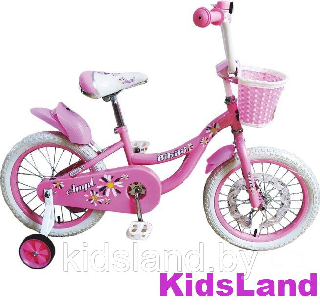 Детский велосипед Bibitu Angel 18" розовый