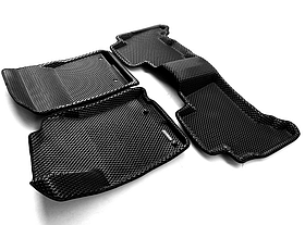 3D коврики Euromat для TOYOTA LС Prado 150 (2014-) (с крепежом), EVA Черный