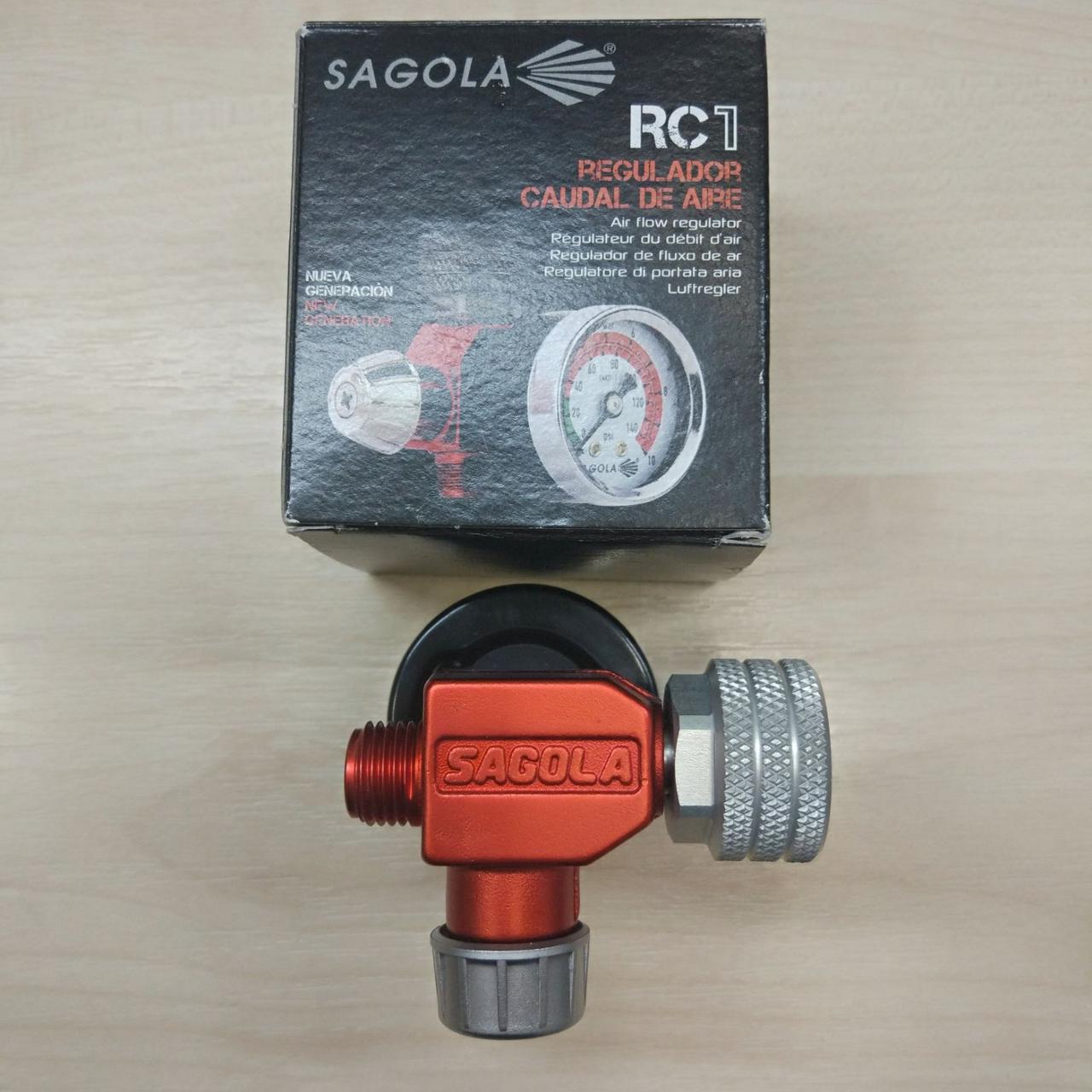 Многофункциональный механический регулятор давления с манометром sagola RC1 - фото 5 - id-p151238724