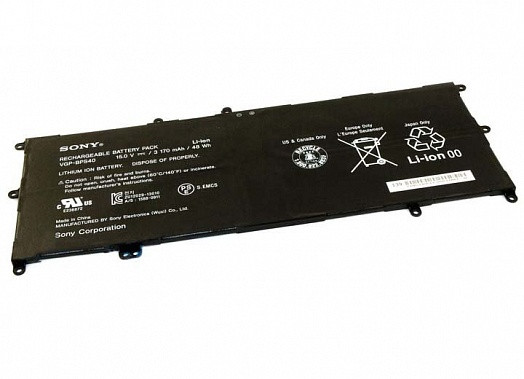 Оригинальный аккумулятор (батарея) для ноутбука Sony Vaio SVF15NB1GL (VGP-BPS40) 15V 48Wh