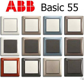 Электроустановочные изделия ABB Basic 55