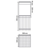 Полка для ванной FORA Connect FOR-DIM093B, фото 3