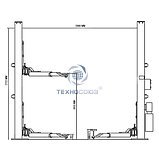 Двухстоечный подъемник T4/K2, фото 7