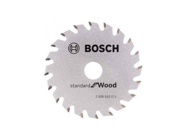 Диск пильный 85х15 мм 20 зуб. по дереву STANDARD FOR WOOD BOSCH (твердоспл. зуб), фото 2