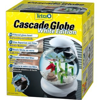 Круглый аквариум Tetra Cascade Globe 6,8л (белый)