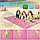 Пляжная лежанка (коврик) Анти Песок Sand Free Mat Розовый, фото 5