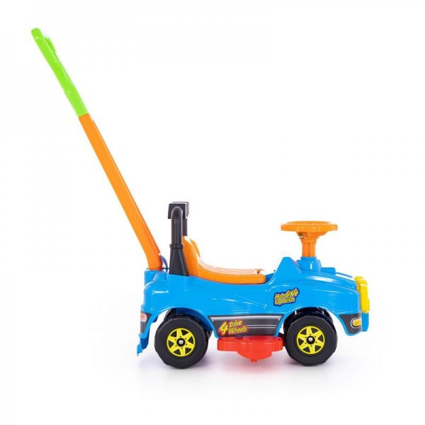 Детская игрушка Автомобиль Джип-каталка с ручкой (голубой) арт. 62901 Полесье - фото 5 - id-p139488933