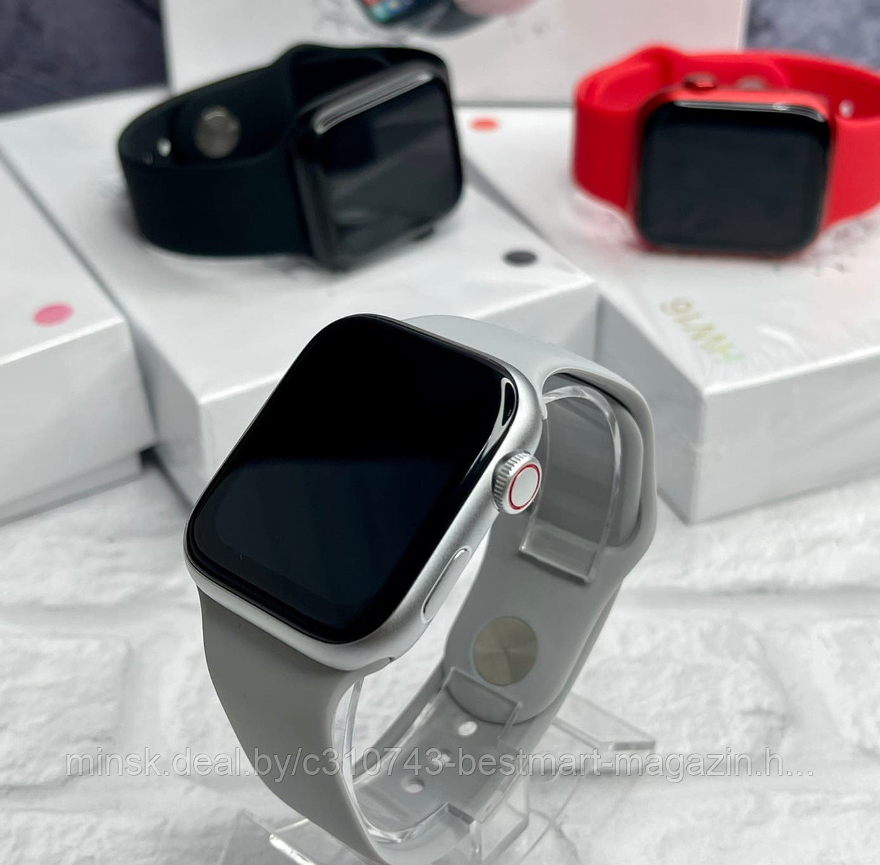 Smart Watch HW16 44мм Series 6 | Разные цвета | Умные часы - фото 4 - id-p151264428