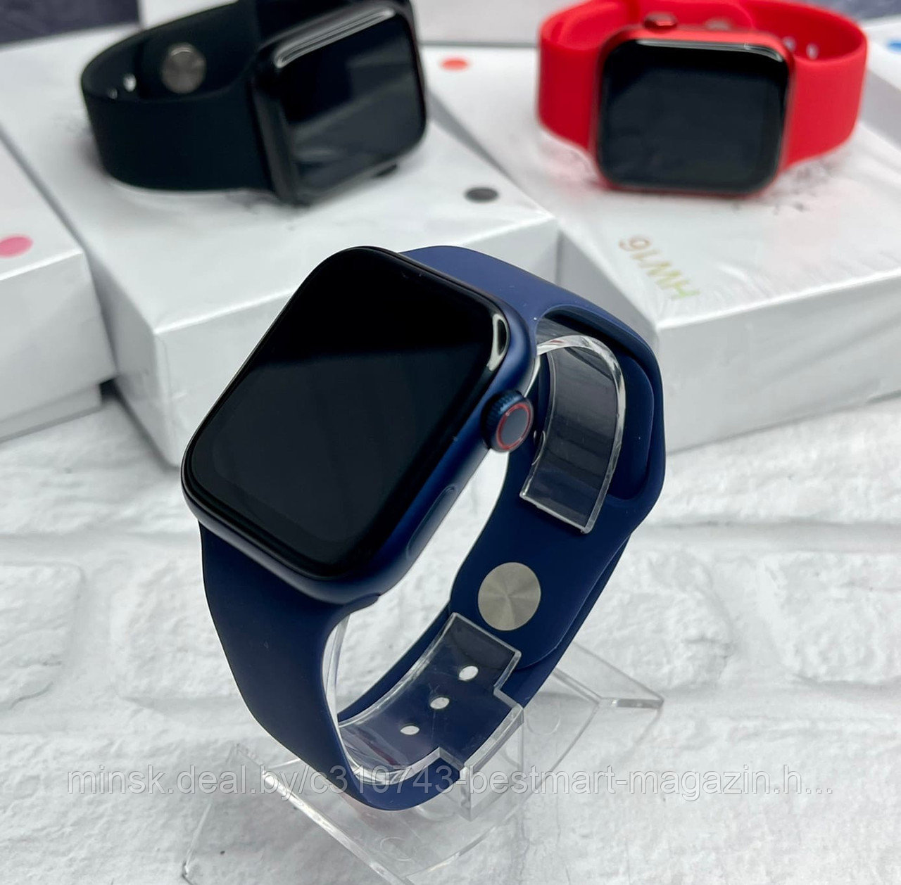 Smart Watch HW16 44мм Series 6 | Разные цвета | Умные часы - фото 6 - id-p151264428