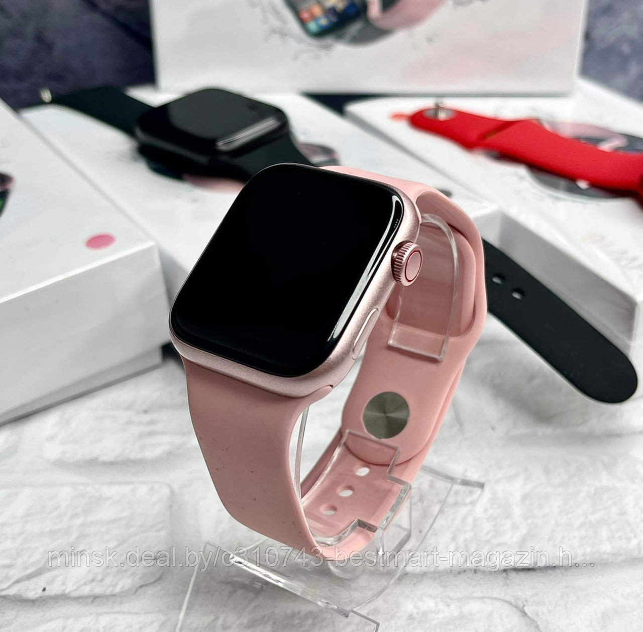 Smart Watch HW16 44мм Series 6 | Разные цвета | Умные часы - фото 7 - id-p151264428
