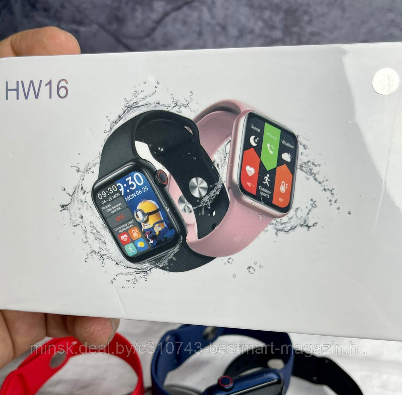 Smart Watch HW16 44мм Series 6 | Разные цвета | Умные часы - фото 3 - id-p151264428