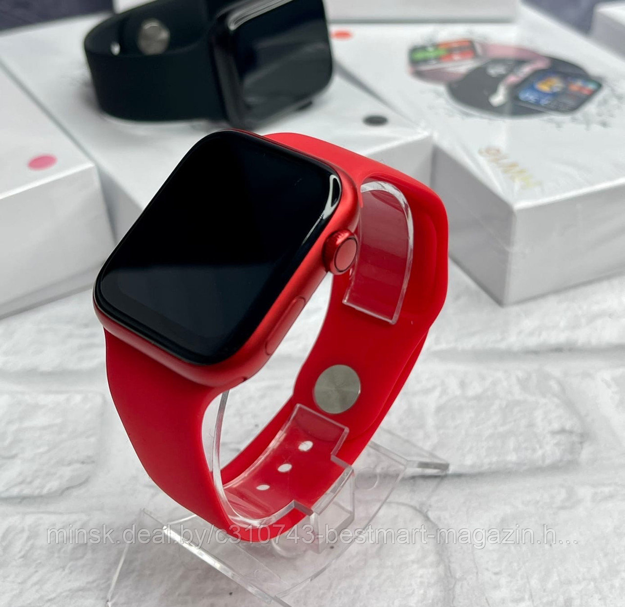 Smart Watch HW16 44мм Series 6 | Разные цвета | Умные часы - фото 8 - id-p151264428