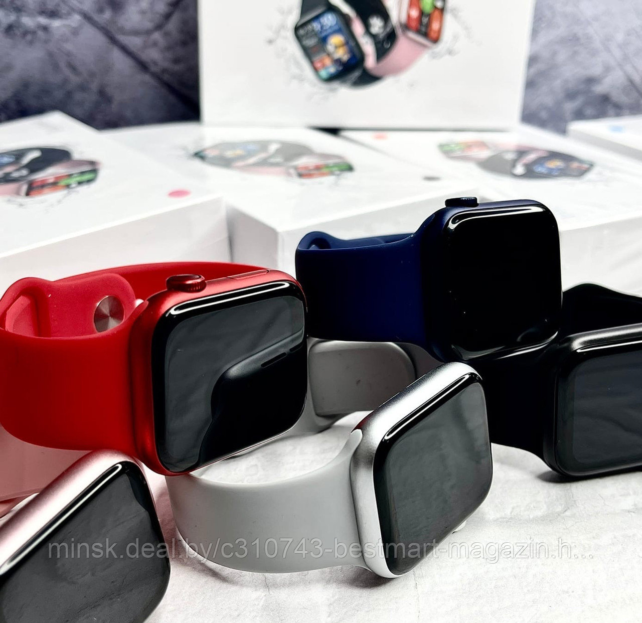 Smart Watch HW16 44мм Series 6 | Разные цвета | Умные часы - фото 2 - id-p151264428