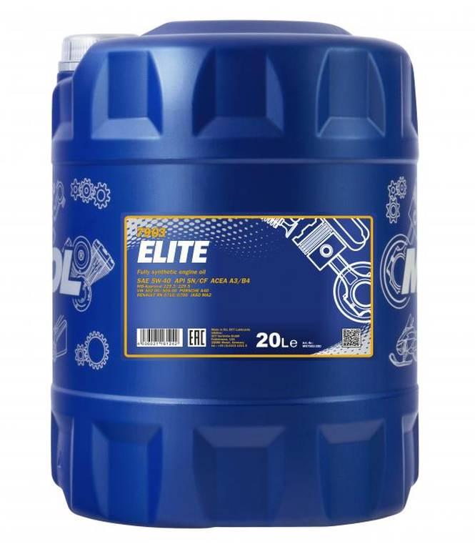 5W-40 MANNOL Масло моторное Elite 7903, 20л