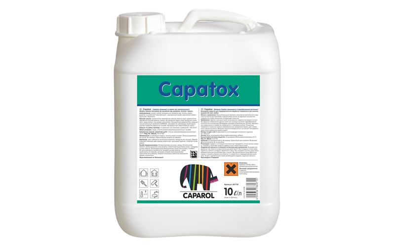 Раствор биоцидный Capatox (Капатокс) 10 л. - фото 1 - id-p151316156