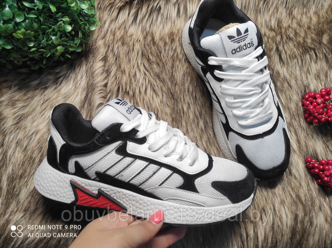 Кроссовки ПОДРОСТКОВЫЕ демисезонные ADIDAS размер 36 - фото 1 - id-p151316551