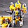 Робот-бластер с мягкими пулями Жёлтый, фото 2