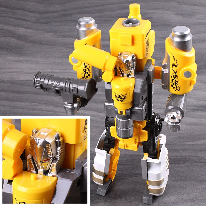 Робот-бластер с мягкими пулями Жёлтый - фото 2 - id-p151319513