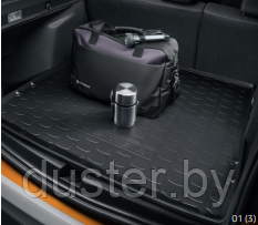 Коврик (поддон) в багажник Дастер 2021- 4х4 оригинал