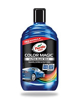 Полироль кузова Turtle Wax/Тартл Вакс, Ultra Blue Wax синий 500мл RU 52709