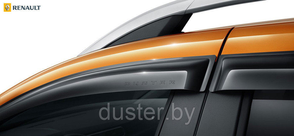 Дефлекторы окон (ветровики) для Renault Duster 2021- ОРИГИНАЛ