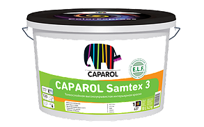 Краска тонкослойная матовая Samtex 3 (Замтекс 3 Е.Л.Ф.) 10 л., фото 2