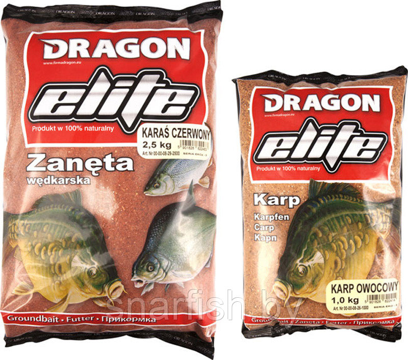 Прикормка Dragon Elite 2.5 кг  в ассортименте