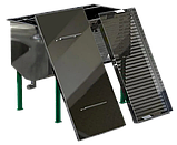 Стол для распечатывания сот конусный укрепленный L1000, СРПКУ-1000, фото 2