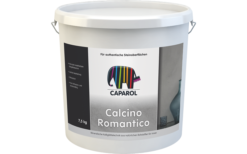 Шпатлевка декоративная Capadecor Calcino Romantico 7,5 кг. - фото 1 - id-p151324806