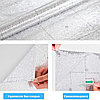 Алюминиевая самоклеющаяся фольга стикер 60 см х 300 см (Чудо-пленка), фото 4
